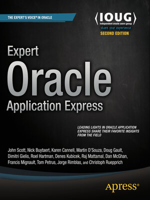 cover image of Expert Oracle Application Express